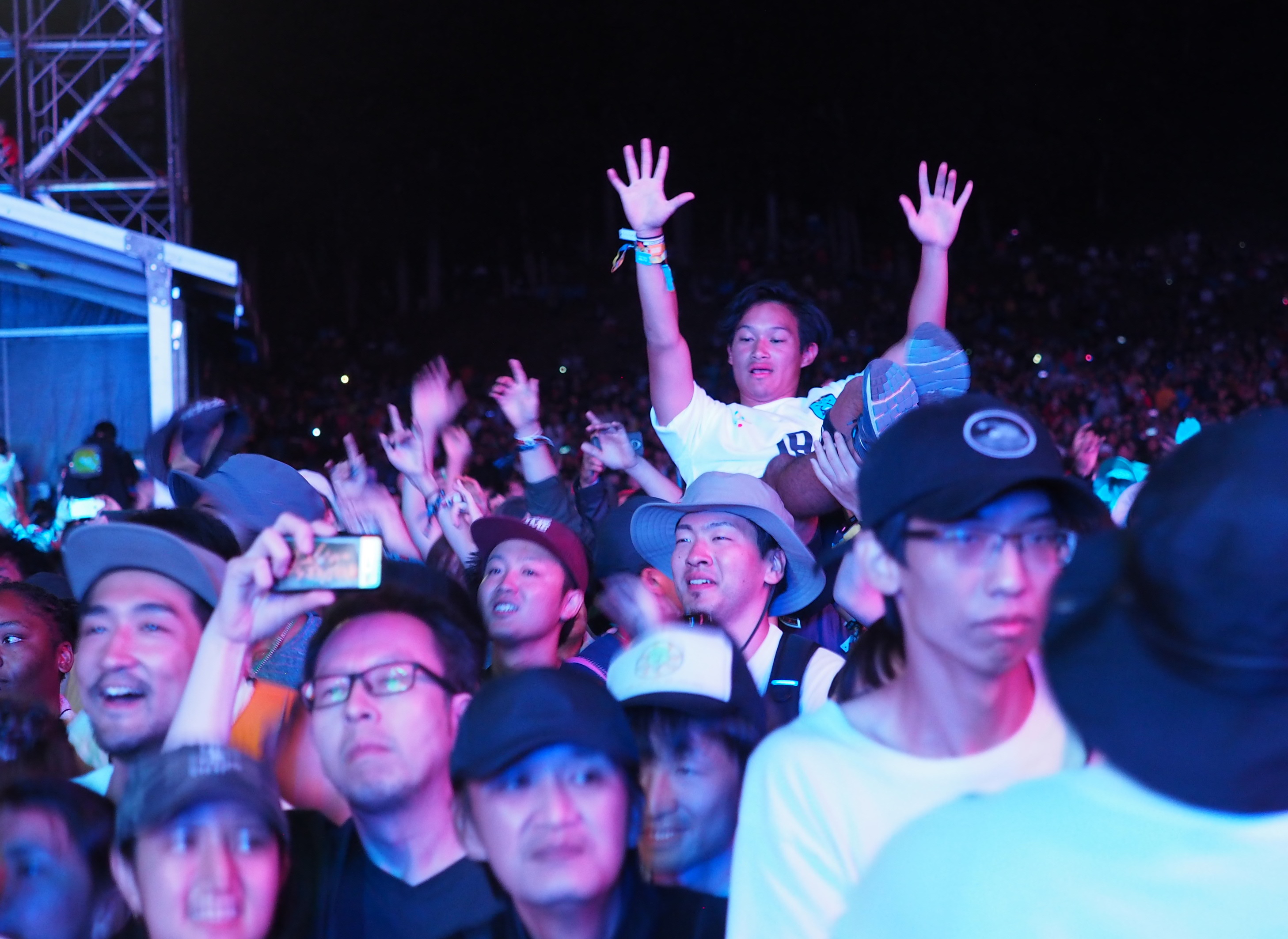 Fuji Rock crowd