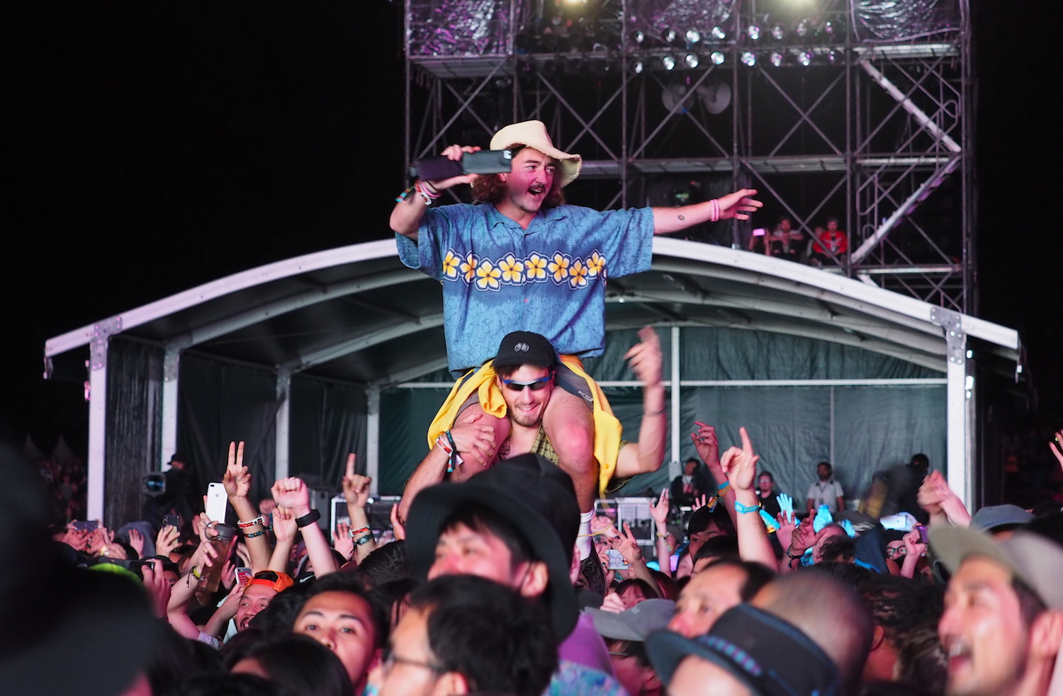 Fuji Rock crowd