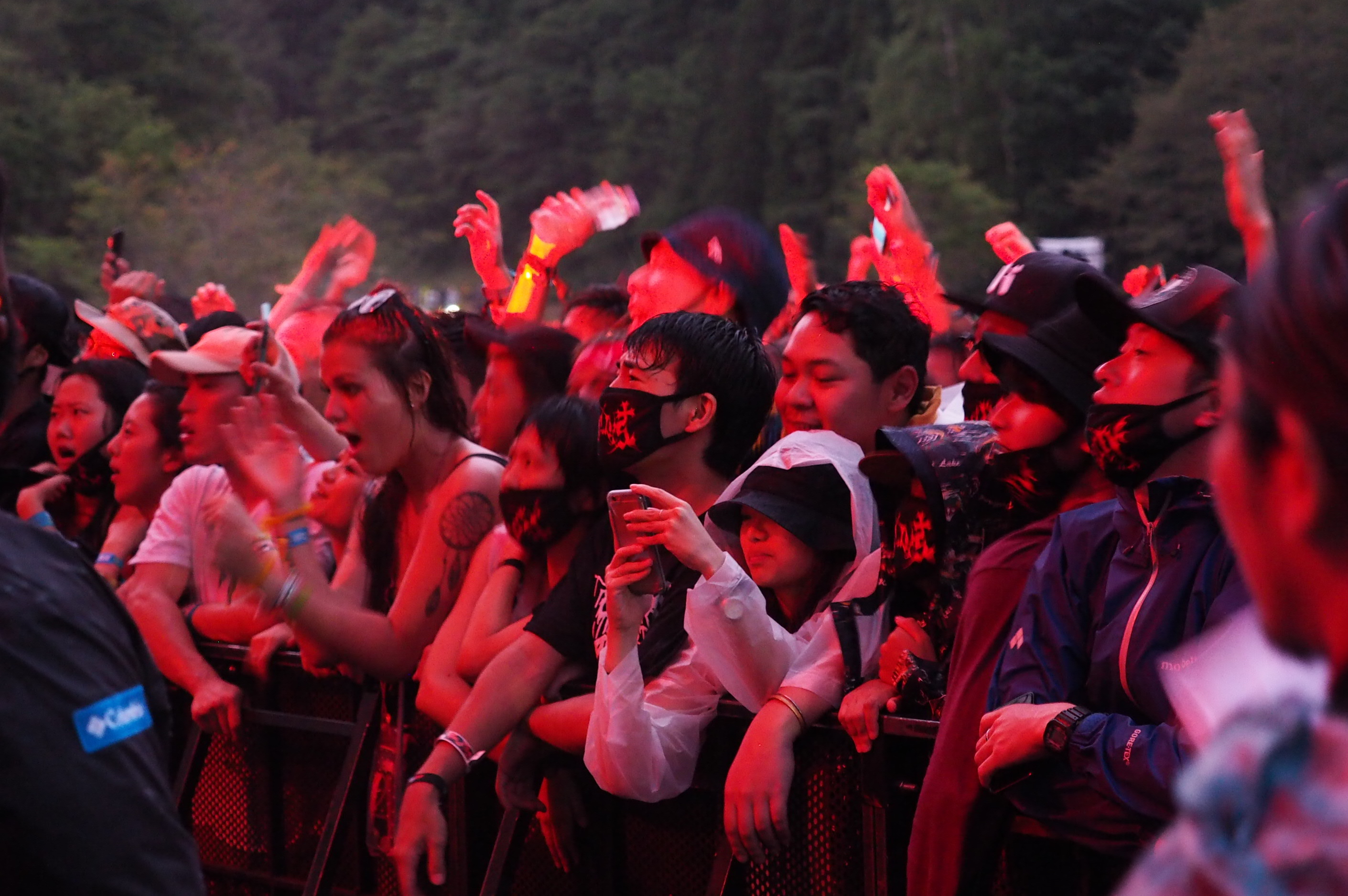 Fuji Rock crowd